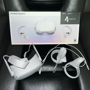 Oculus Meta Quest 2 for sale! It has 3 new games & 3 year warranty!